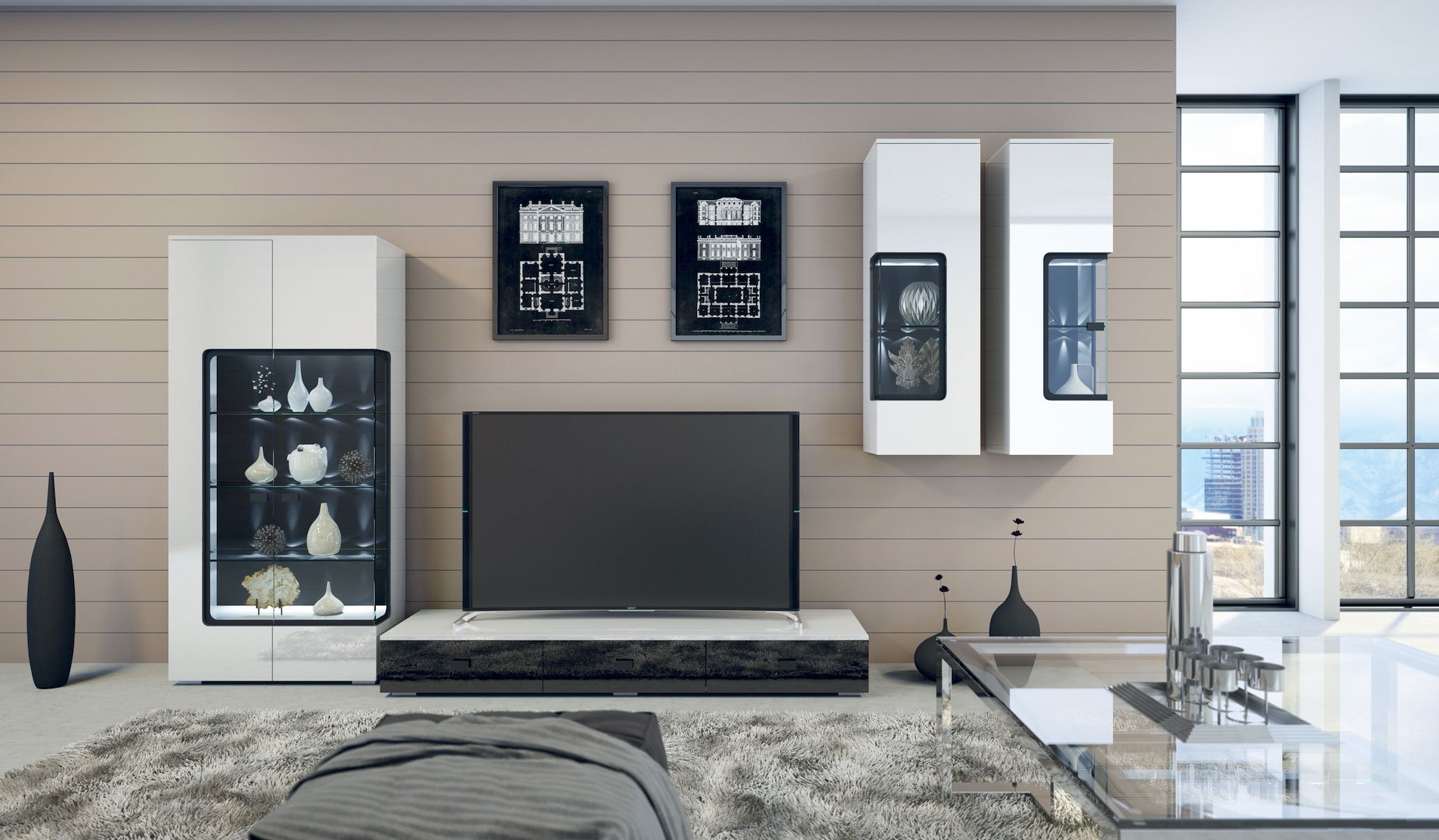 Мебель для Гостиная Молли76 - Rioka MEBEL